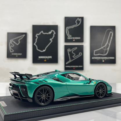 BBR 1/18 Ferrari SF90 XX Stradale – Jewel Green Metallic (P18237O)