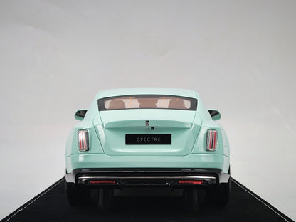 HH Model 1/18 Rolls-Royce Spectre Green Limited Edition Car Model Decoration