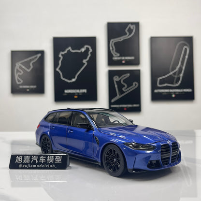 TSM MODEL 1/18 BMW M3 Touring M Portimao Blue TSM181029