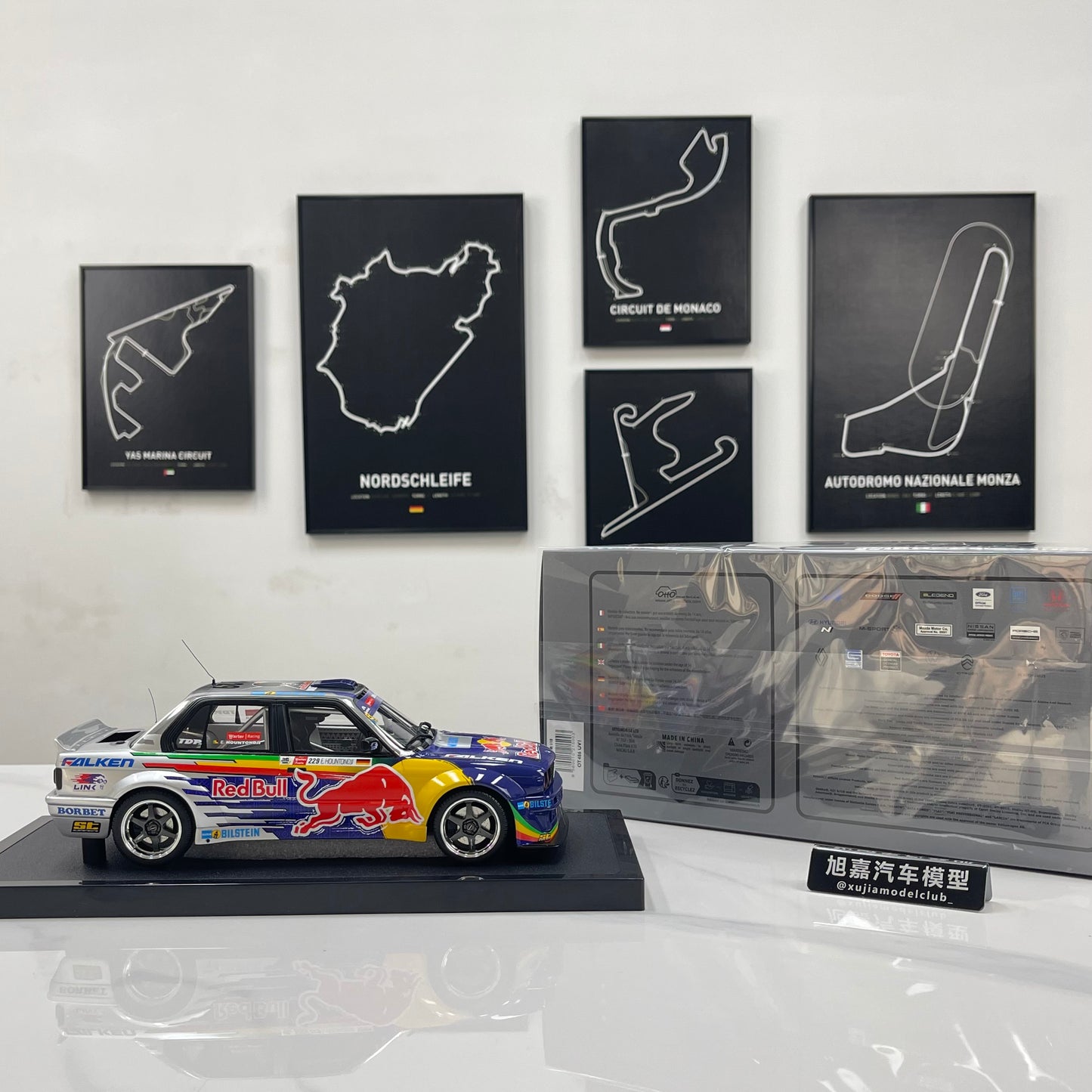 OTTO 1/18 BMW E30 V8 Drift – Purple Livery (OT486)