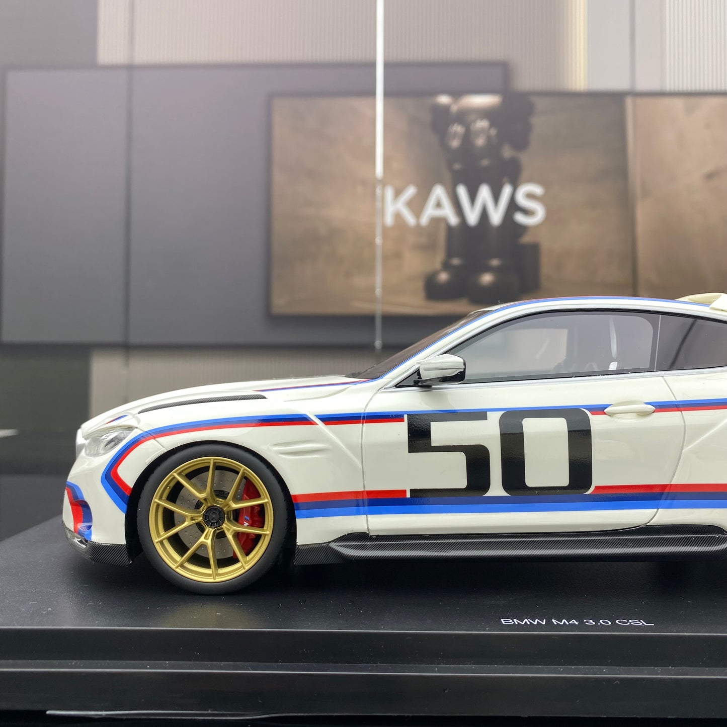 Topspeed 1:18 BMW M4 3.0 CSL simulation car model