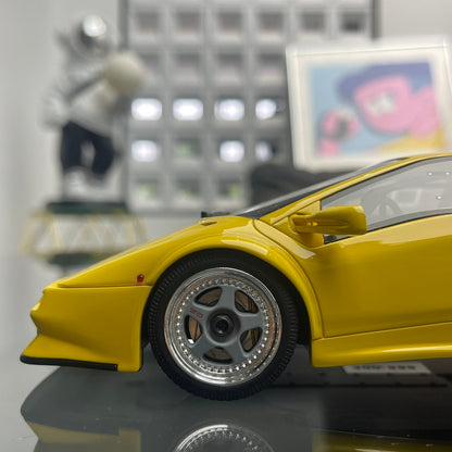GT Spirit 1/18 Lamborghini Diablo Jota Corsa yellow sports car resin car model