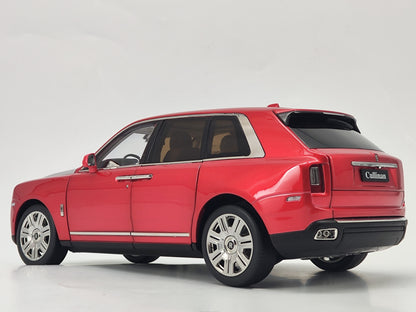 Kengfai 1/18 Rolls-Royce Cullinan Candy Red Alloy Model Car
