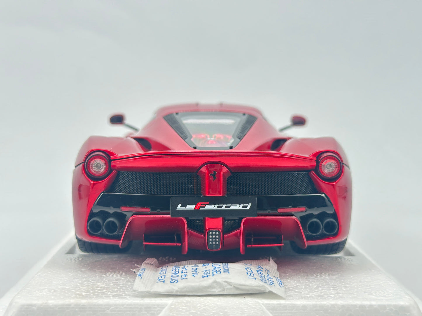 BBR 1/18 Ferrari LaFerrari Hamilton Metallic Red Alloy Car Model BB81822H8