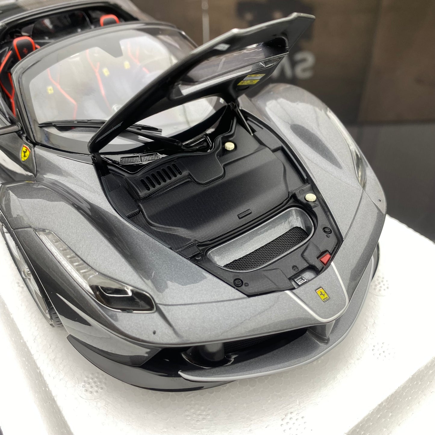 BBR 1/18 Ferrari LaFerrari Convertible Supercar Simulation Car Model