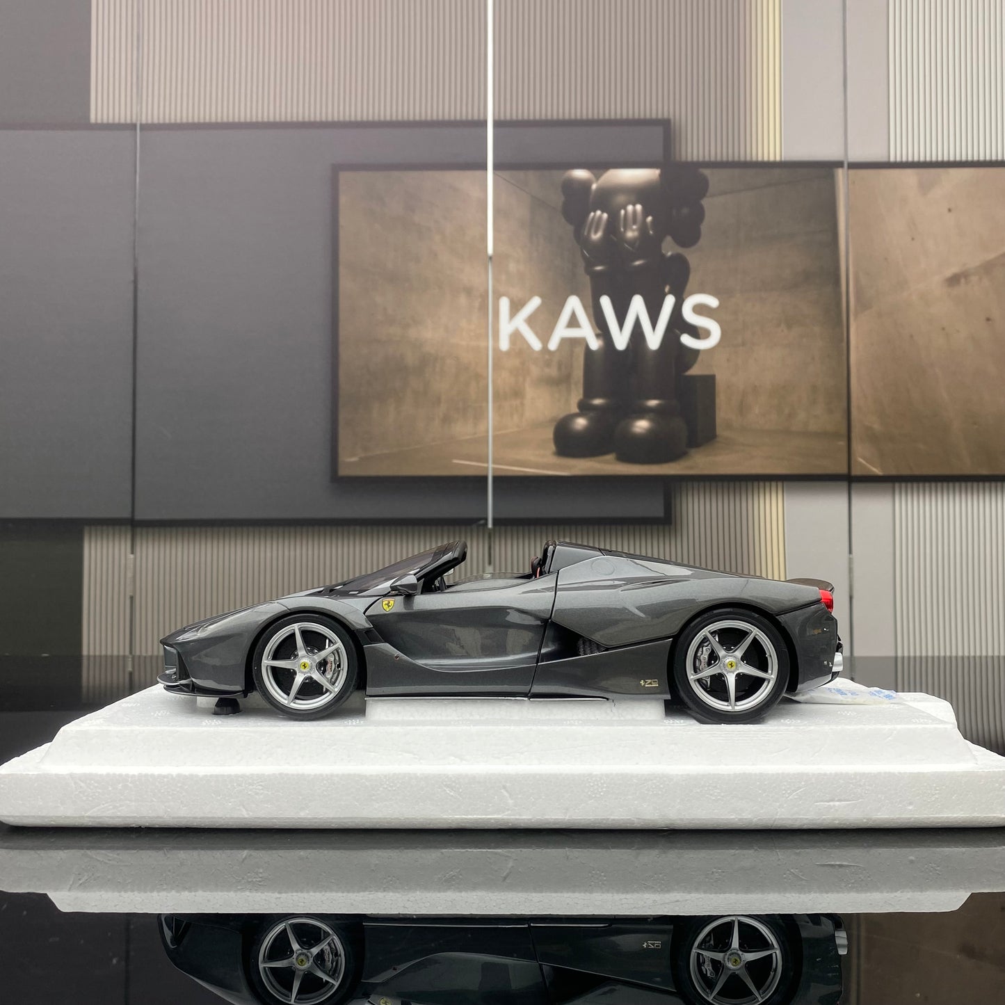 BBR 1/18 Ferrari LaFerrari Convertible Supercar Simulation Car Model