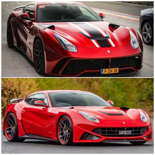 UU 1/18 Ferrari Novitec Rosso F12 N-Largo High-end Limited Collectible Resin Car Model