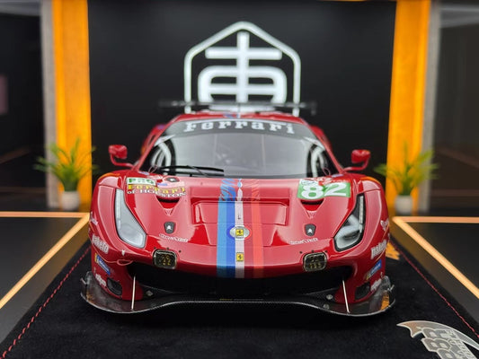 BBR 1:18 Ferrari 488 GTE LM GTE PRO Team Risi Le Mans 2020 - N. 82  158/172 DDJ020