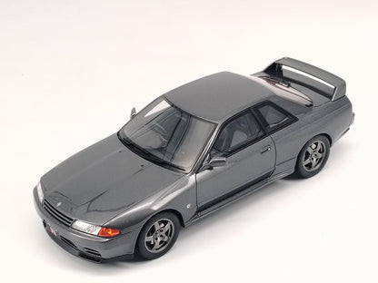 OTTO 1/18 Nissan Skyline GT-R BNR32 Grey Simulation Car Model Ornaments