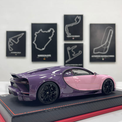 BBA MODEL 1/18 Bugatti Chiron Profilée – Pink