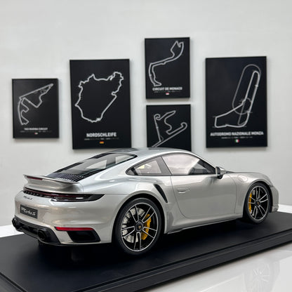 GT Spirit 1/8 Porsche 911 [992.1] Turbo S – Silver (GTS801801)