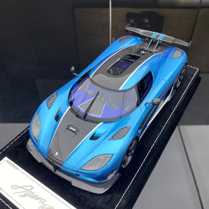 HH Model 1/18 Koenigsegg Agera RS Medusa Simulation Car Model Ornaments