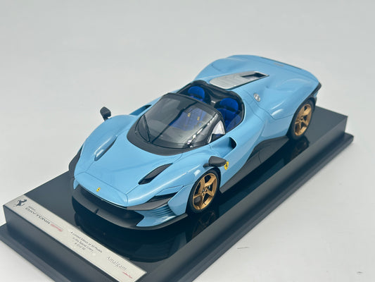 Amalgam 1/18 Ferrari Daytona SP3 Light Blue Limited Edition Car Model