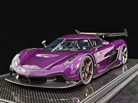 Frontiart 1/18 Koenigsegg Jesko Purple Limited Edition Simulation Model Car