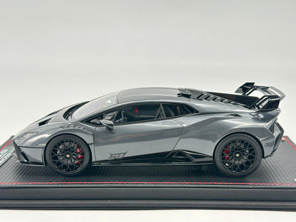 MR 1/18 Lamborghini Huracan STO 60th Anniversary Edition Simulation Car Model Lambo044SA
