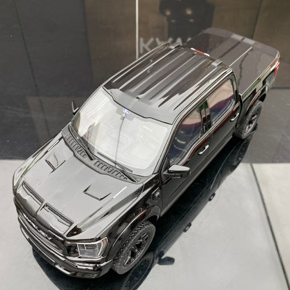 GT Spirit 1/18 Ford Shelby F-150 Pickup Truck Black Simulation Car Model GT919