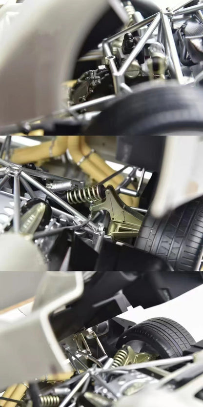 Modelo de coche de simulación Pagani Utopia Pocher 1/8, adorno, regalo de cumpleaños