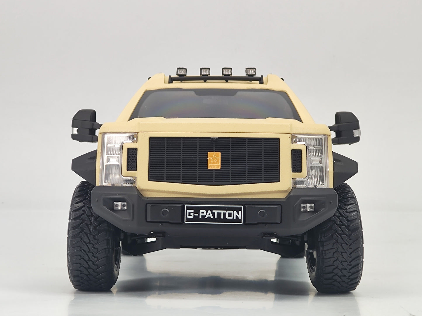 kengfai 1/18 George Patton beige alloy model car birthday gift ornaments