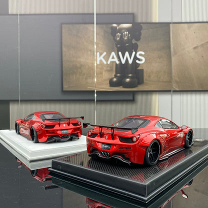 Ferrari 458 GT 1.0 Burgundy Edición Limitada Modelo BBA 1/18
