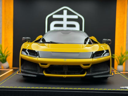 BBR 1:18 Ferrari F80 Giallo Modena 09/10 DDJ092