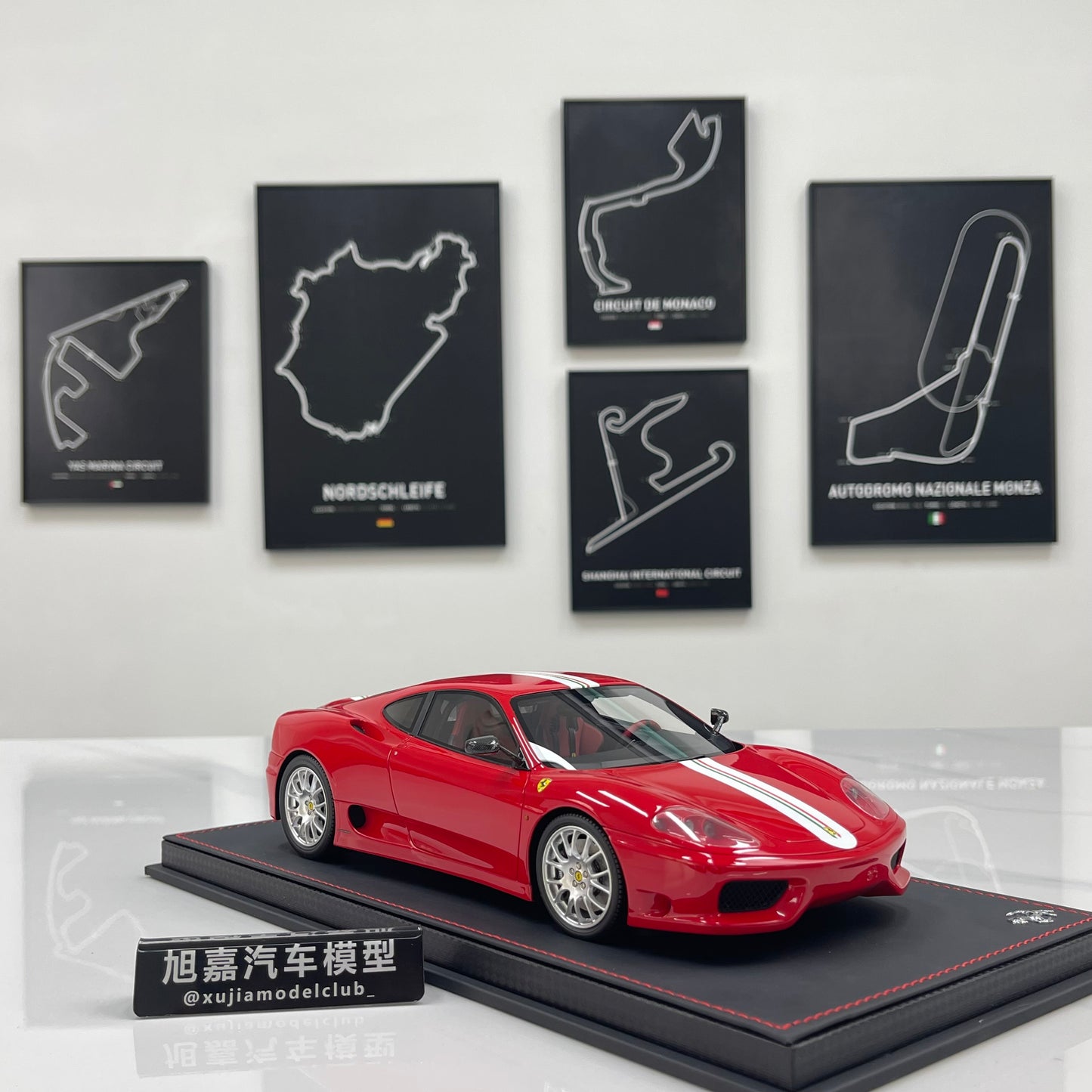 BBR 1/18 Ferrari 360 Challenge Stradale Red P18262A