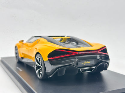 TOPSPEED 1/18 Bugatti W16 Mistral Yellow Resin Car Model