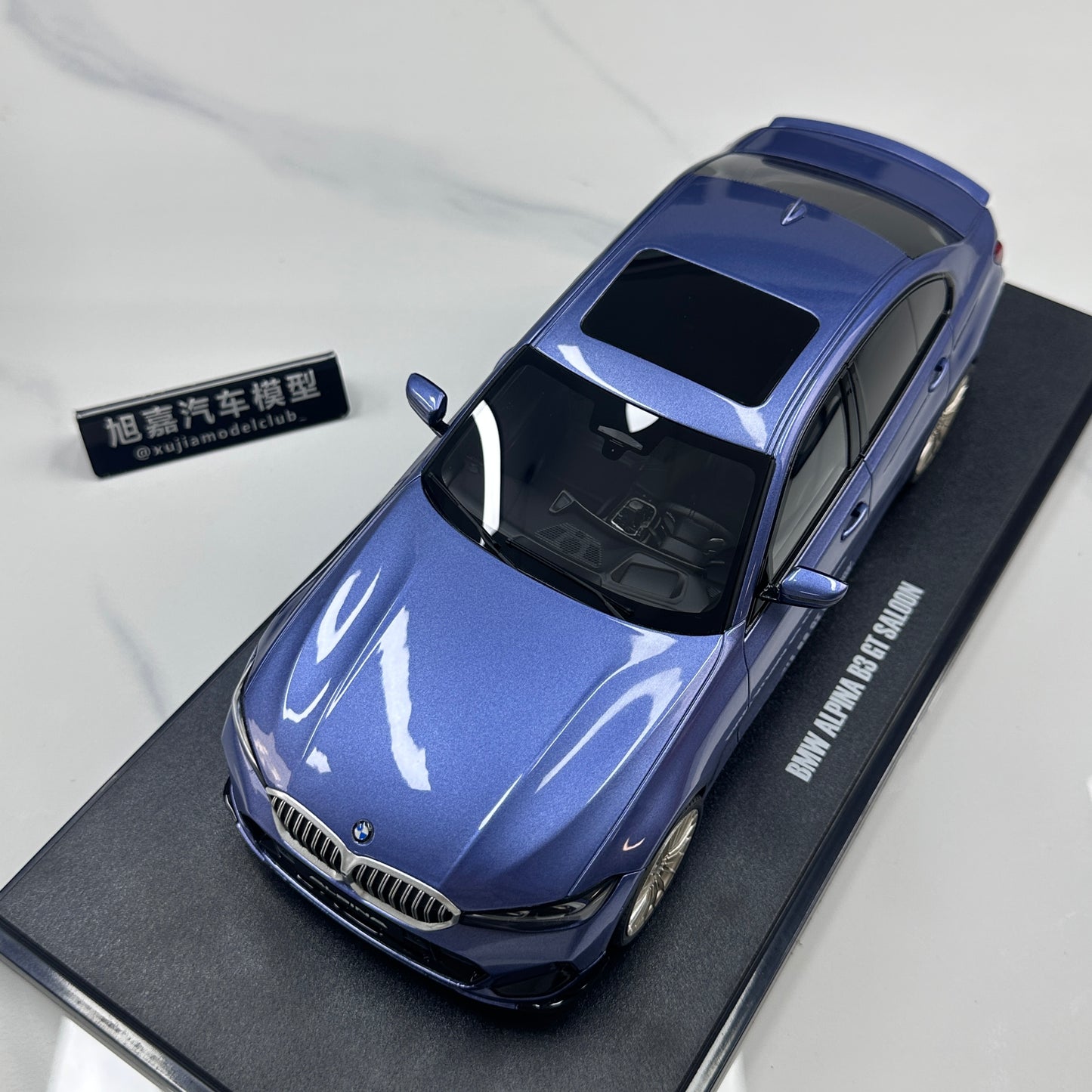 GT Spirit 1/18 Alpina B3 GT SALOON Blue GT543