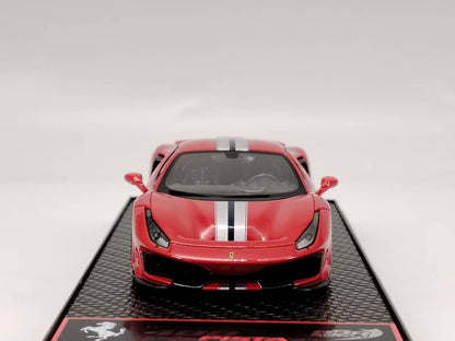 BBR 1/43 Ferrari 488 Pista Standard Red Model Car BBRC202A1CH