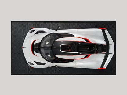 Frontiart 1/18 Koenigsegg Jesko Crystal White Model Car