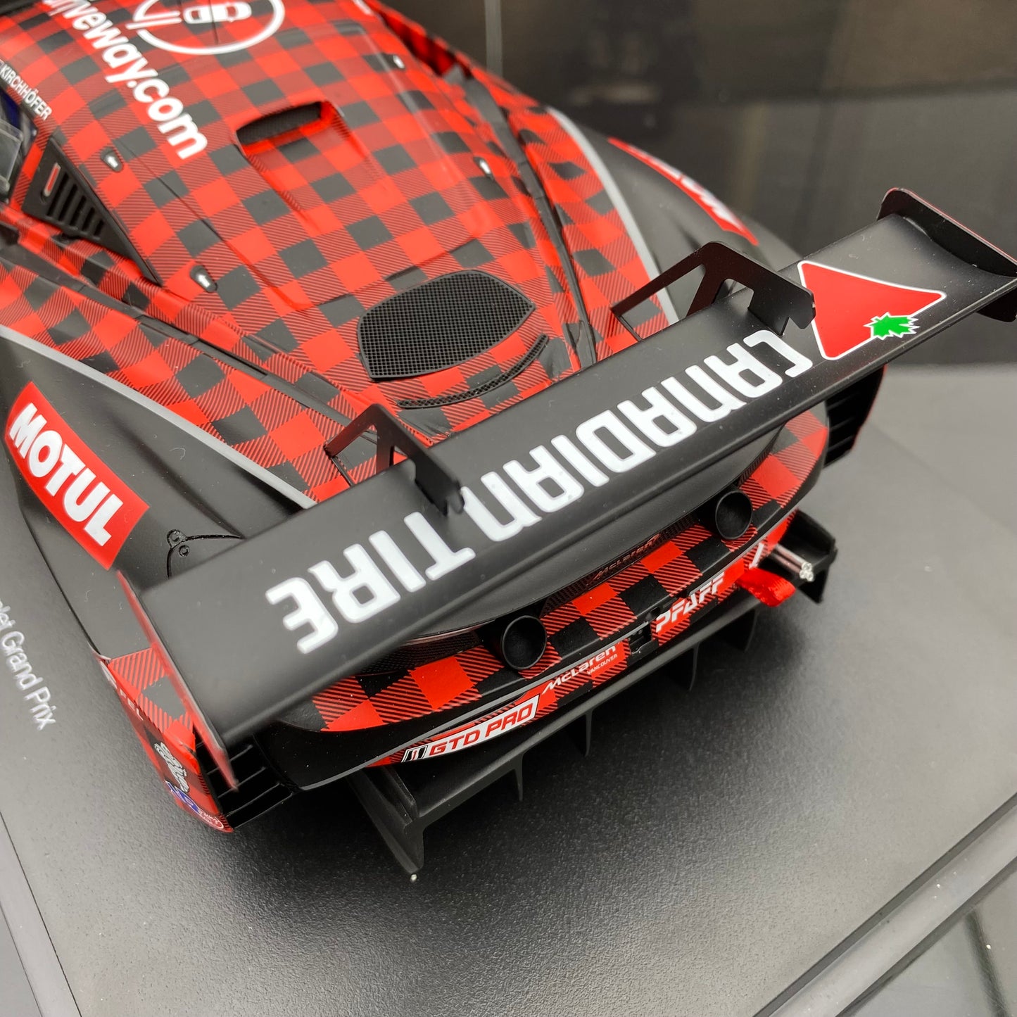 Topspeed 1/18 McLaren 720S GT3 EVO Simulation Resin Car Model Ornaments