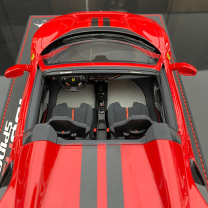 BBR 1/18 Ferrari 488 pista Spider convertible limited edition car model