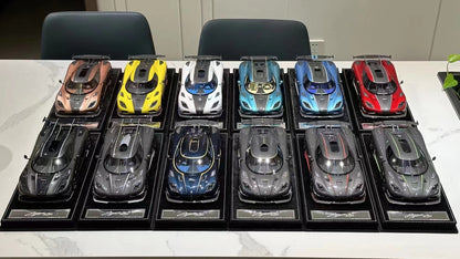 HH Model 1/18 Koenigsegg Agera RS Simulation Car Model Ornaments