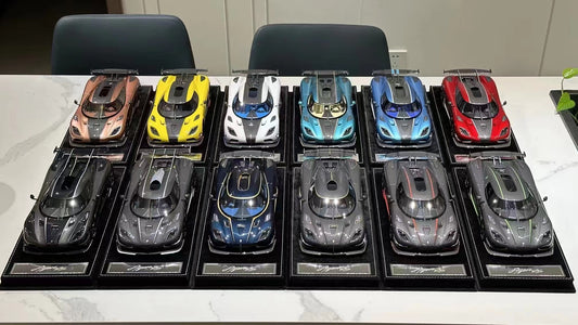 HH Model 1/18 Koenigsegg Agera RS Simulation Car Model Ornaments
