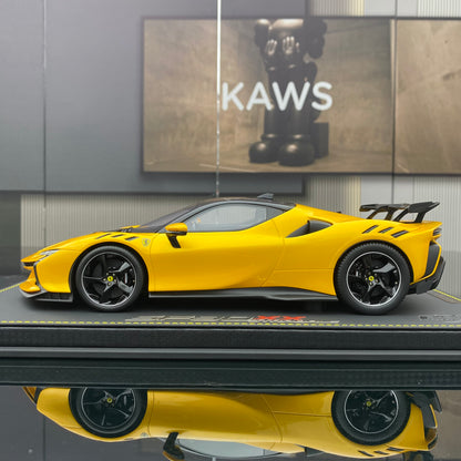 Ferrari SF90 XX Stradale, modelo de coche de resina de simulación de edición limitada, escala 1/18, de BBR