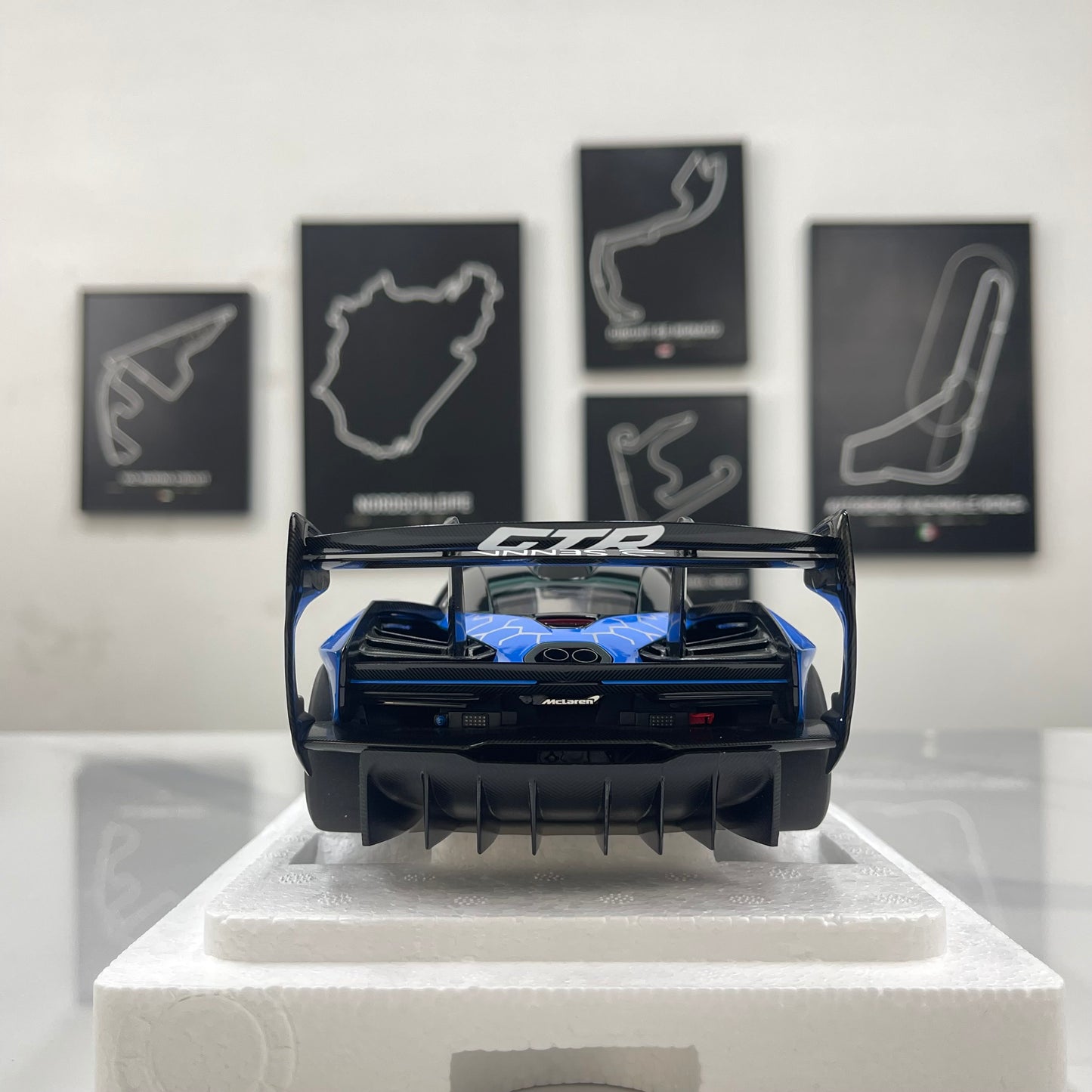 AUTOart 1/18 McLaren Senna GTR Blue #12 81955