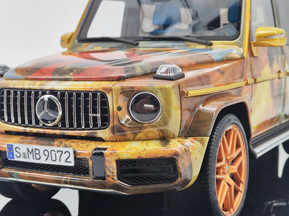 MH 1/18 Mercedes-Benz AMG G63 Jagdpanther Limited Edition Simulation Model Car