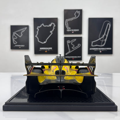 BBR 1/12 Ferrari 499P Le Mans 2025 - Ye Yifei's championship sprint in dirty form - Le Mans #83 - BBR1228Cdirty