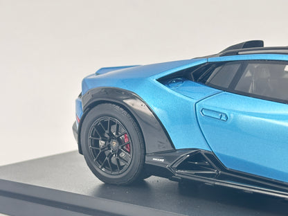 TOPSPEED 1/18 Lamborghini Huracan Sterrato Blue Resin Model
