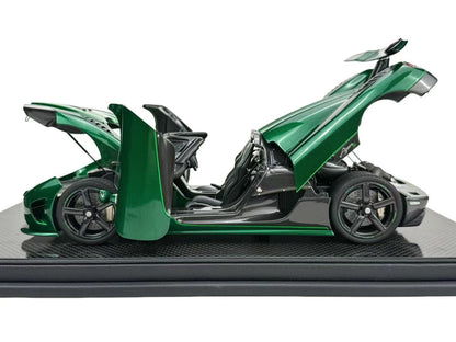 Frontiart 1/18 Fully Opening Koenigsegg Agera S (Green Carbon) — Limited to 50 Units Worldwide