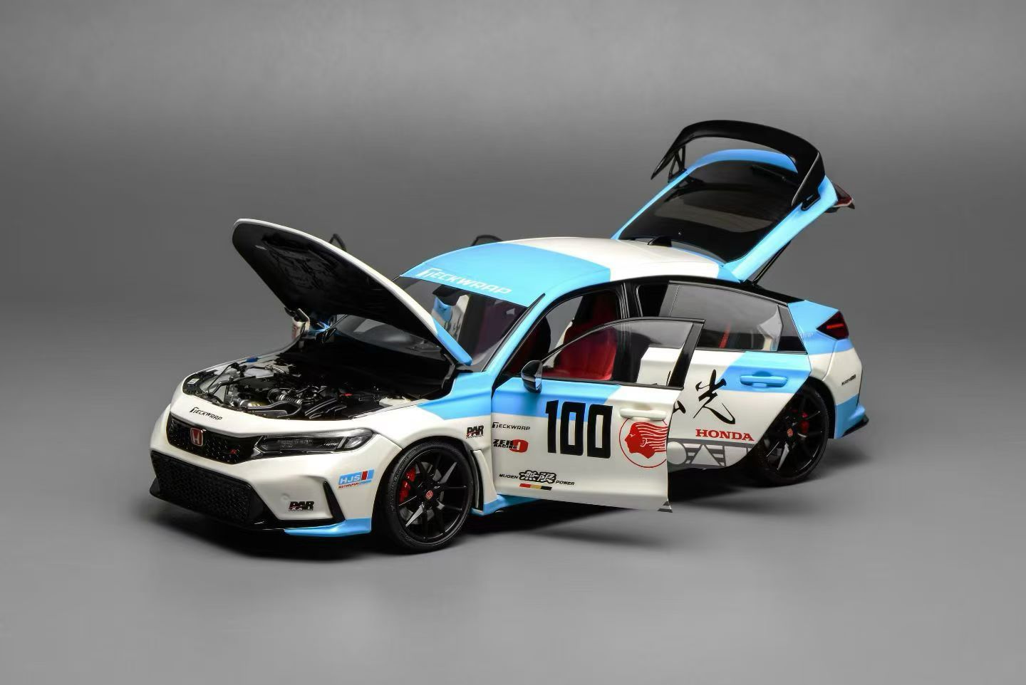 MH 1/18 Honda Civic Type R (FL5) Alloy Fully Deployed