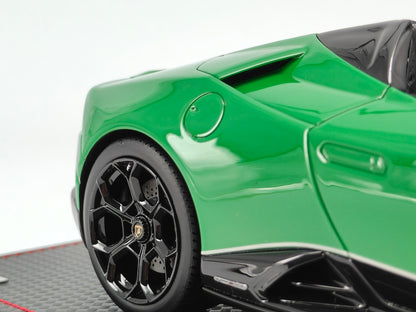 MR 1/18 Lamborghini Huracan EVO 60th Anniversary Edition Viper Green Limited Edition Car Model LAMBO037SB