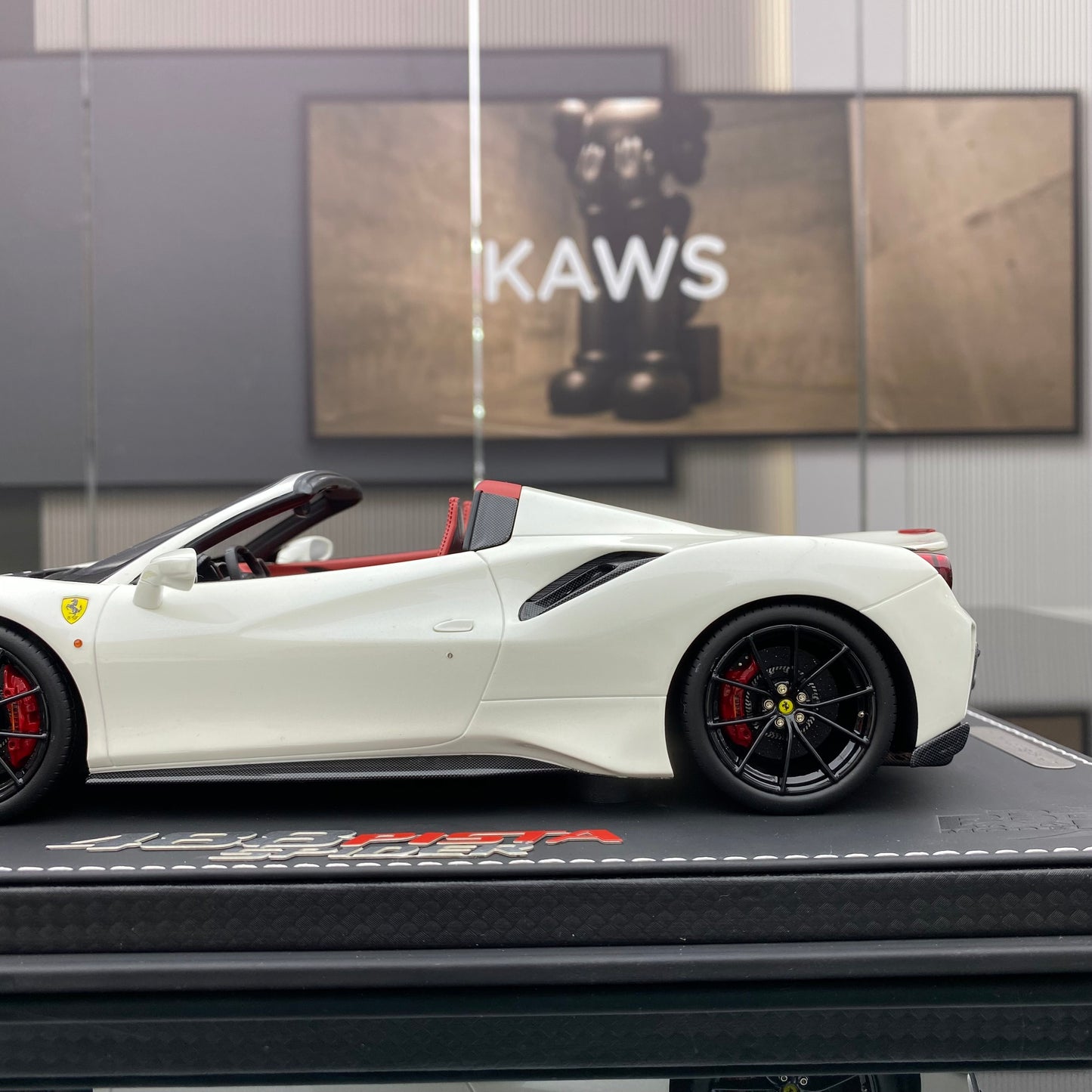 BBR 1/18 Ferrari 488 pista Spider convertible limited edition car model