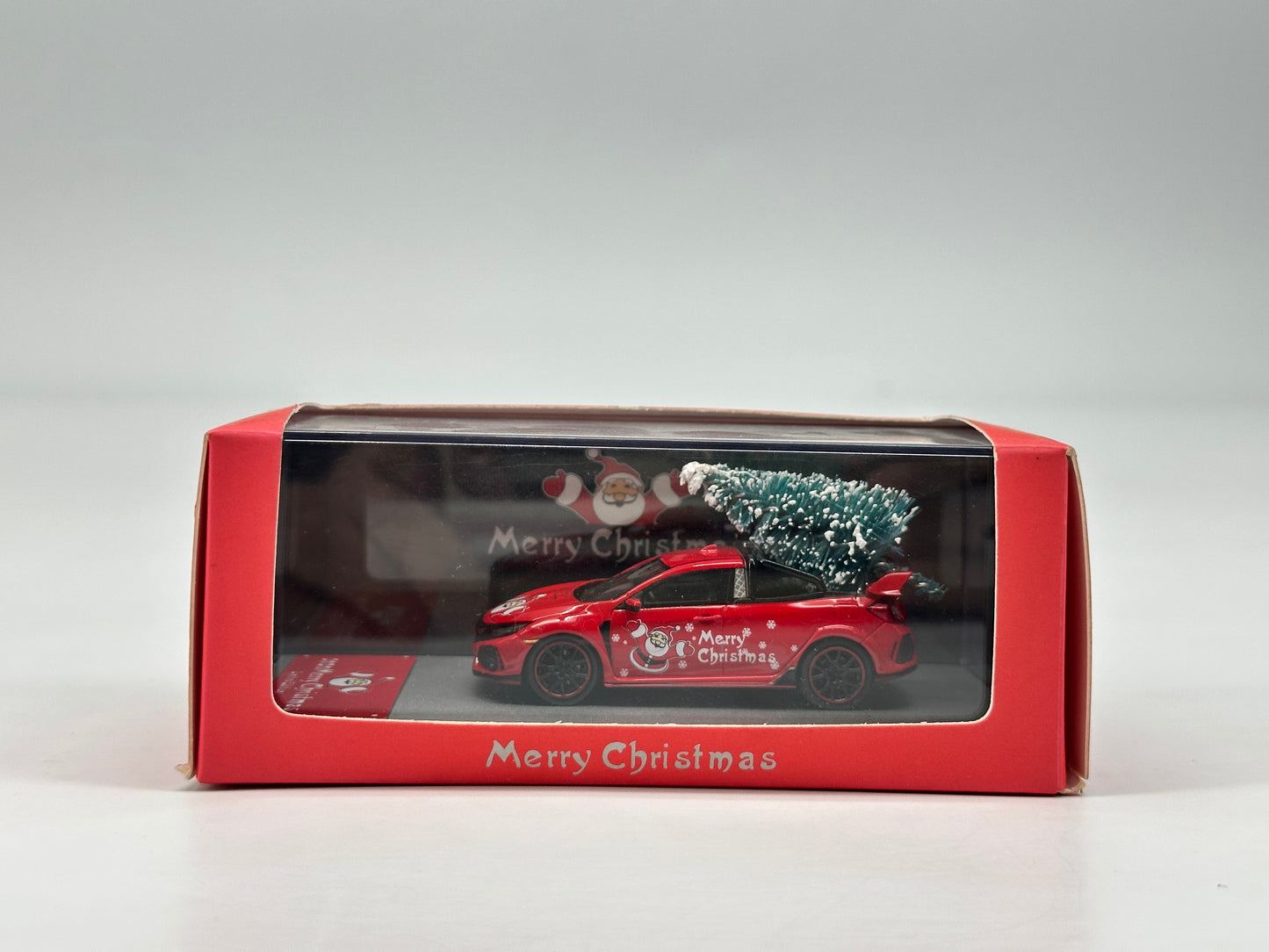 MODEL COLLECT 1/64 Honda FK8 Christmas Red Car Model MC012