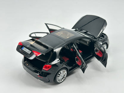 Norev 1/18 Mercedes Benz A CLASS 2018 Black Alloy Car Model