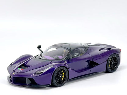 BBR 1/18 Ferrari LaFerrari Alloy Fully Open Purple Limited Edition Model Car