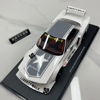 TOPSPEED 1/18 Nissan GT-R R32 Kaido Works TAS 2025 White TS0695