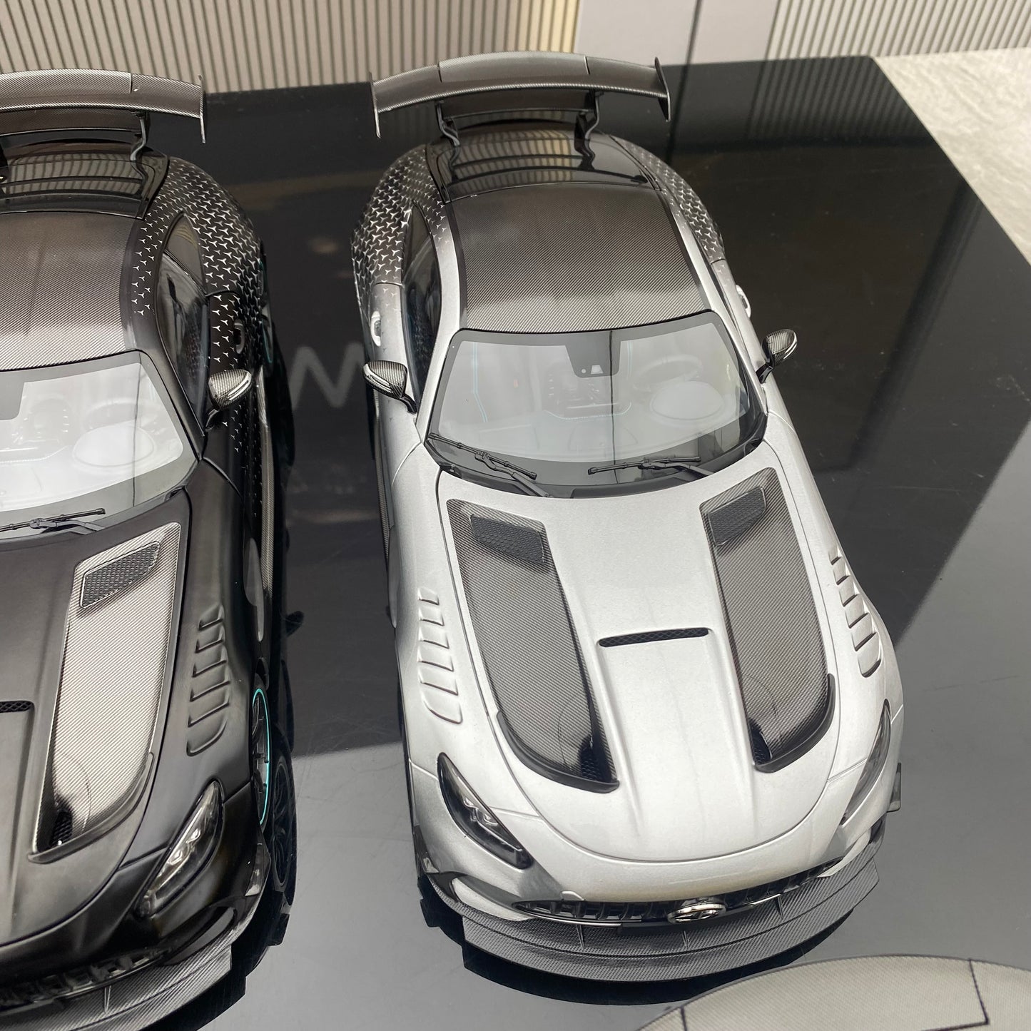 MINICHAMPS 1/18 Mercedes-Benz AMG GT Black SERIES alloy fully open price 1380-1428yuan