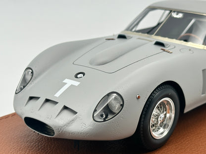 BBR 1/18 Ferrari 250GTO TEST Monza 1961 with figure BBR1855ST grey