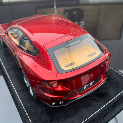 Ferrari FF HH MODEL 1/18, modelo de coche de simulación de edición limitada, color rojo metalizado estándar