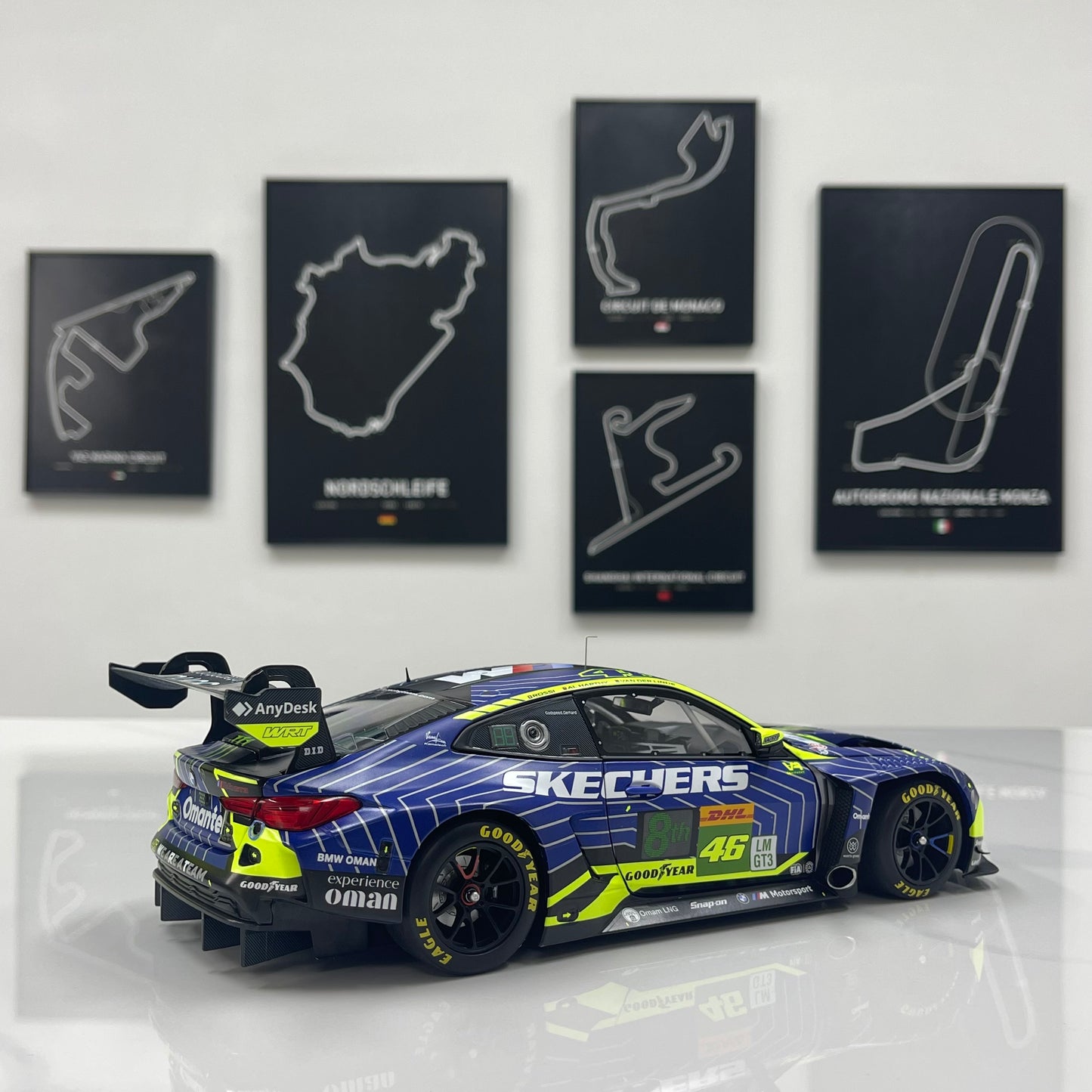 MINICHAMPS 1/18 BMW M4 GT3 EVO – TEAM WRT – 6H IMOLA 2025 Blue Livery 110252246